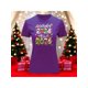 thumbnail image 1 of Playera Blusa Con Estampado De Goodbye 2024 Hello 2025 Fin De Año Año Nuevo Color Morado Talla Chica Marca Emil SaEs, 1 of 4