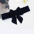 thumbnail image 4 of Women Big Bow Elastic Waist Belt, Stretchy Wide Waist‑band Decorative Sash for Dress, Coat and Down Jacket, 4 of 6