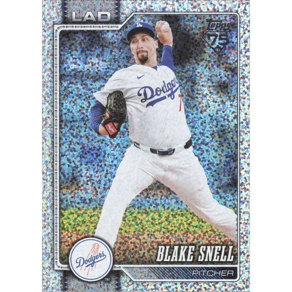 2026 TOPPS CELEBRATION CONFETTI #340 BLAKE SNELL LOS ANGELES DODGERS