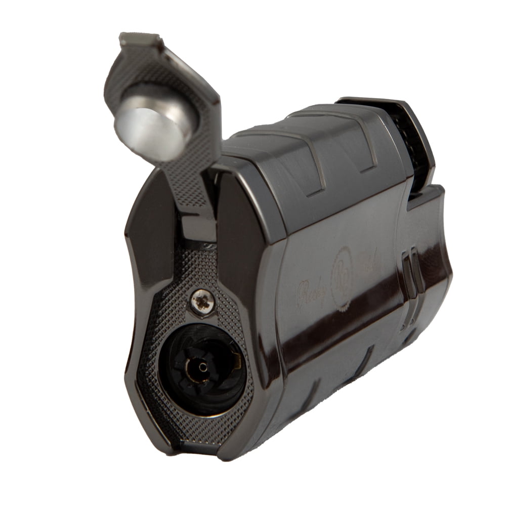 Rocky Patel Hex Triple Flame Cigar Lighter - Gunmetal