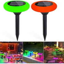 Solar Lights Outdoor, Outdoor Garden Lights Landscape Lighting Weatherproof for Garden Lawn Patio Yard Walkway Sidewalk Driveway {Pack 2} Necano