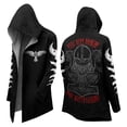 thumbnail image 5 of Kiijoy Boy's Halloween Jacket Fashion Fantasy Cardigan Coat, Black, 13-14 Years, 5 of 5