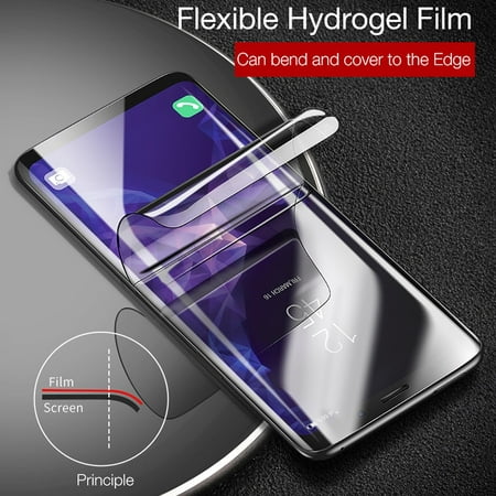 Full Cover Soft Hydrogel Film For Samsung S10E S10 S10P NOTE 9 S7ED S7 S8 NOTE 8 S9 S8P 3D Screen Protector Film Not Tempered (Best Tempered Glass Screen Protector S7 Edge)