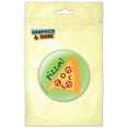 thumbnail image 1 of Pizza Slice Pinback Button Pin Badge, 1 of 2