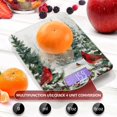 thumbnail image 5 of High Precision Digital Kitchen Scale Tempered Glass Food Scale Multifunction Scale Small Kitchen Appliances Beautiful Winter Forest Painting, 5 of 7