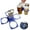 Blue, variant on Collapsible Drink Carrier 4-Cup Holder with Handle – Foldable, Portable, Reusable Beverage Caddy – Travel-Friendly, Spill-Resistant, blue,collapsible drink carrier