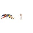 thumbnail image 1 of Estatua de ángel, escultura de animal, figura de artesanía, adorno para decoración de estantería, interior, hogar, figura de resina, regalo,, 1 of 8