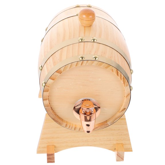 REOFLYUP Wood Wine Barrel Dispenser Beer Barrel Wood 1 Party