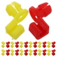 thumbnail image 1 of Shisuyan Locking Mechanism Clips Red 20 Sets Professionals Car Maintenance, 1 of 8