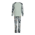thumbnail image 3 of Aunavey Family Pajamas Matching Sets Halloween Pumpkin Bat Ghost Matching Pjs Sleepwear, 3 of 8