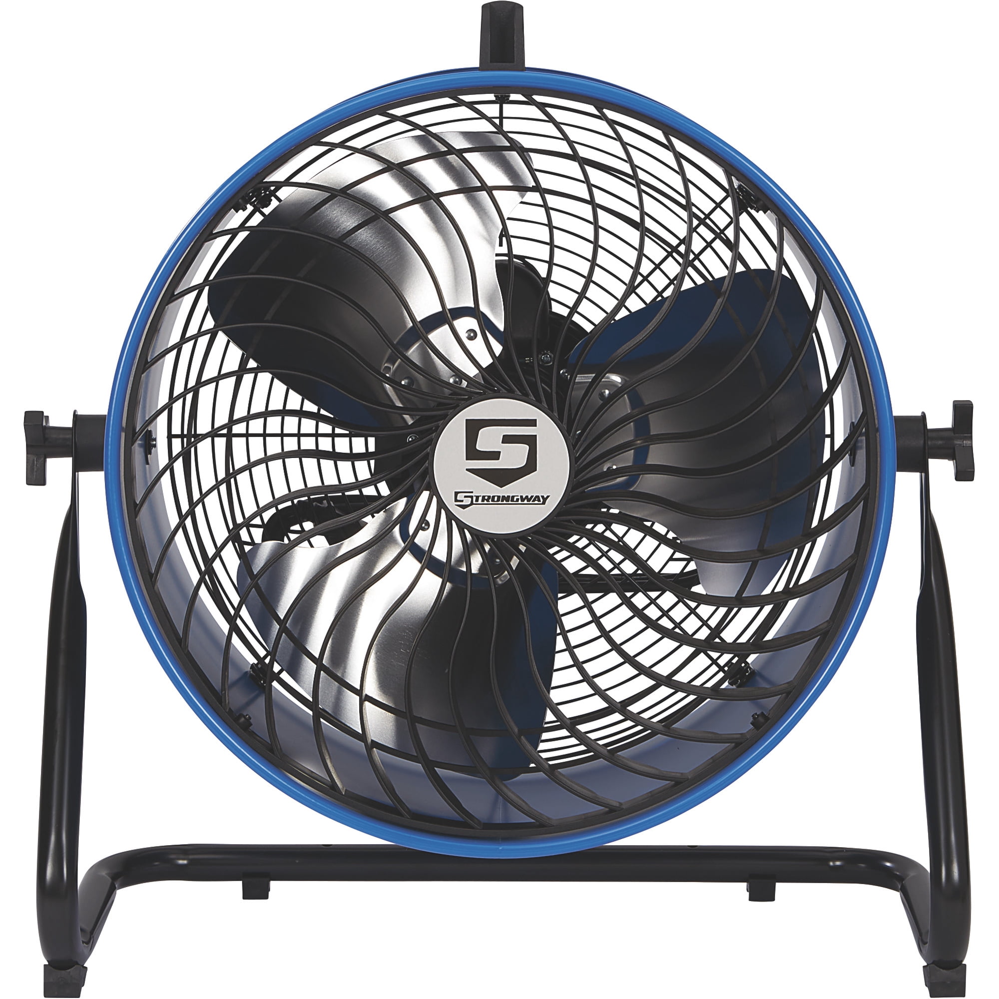 Strongway 18in. Turbo Tilt Floor Fan, 3800 CFM, 1/10 HP