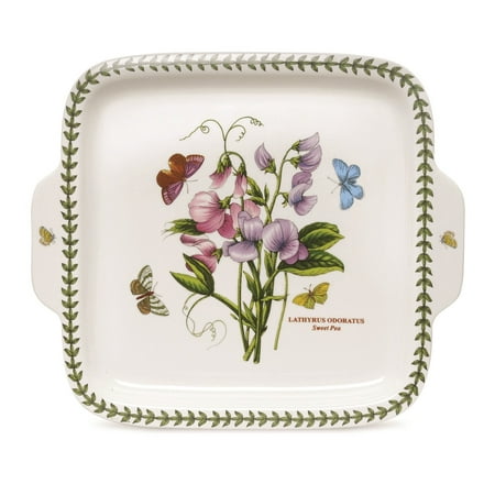 

Portmeirion Botanic Garden Square Dessert Dish with Handles
