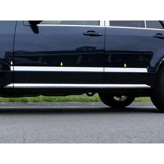 Stainless Rocker Panel Trim 6Pc Fits 2004-2009 Cadillac SRX TH44261 QAA