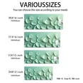 thumbnail image 2 of Mint Green Leaf Pattern Mouse Pad 31.5 x 11.82 Inches Rubber Desk Accessory for Office Home Studio, 2 of 4