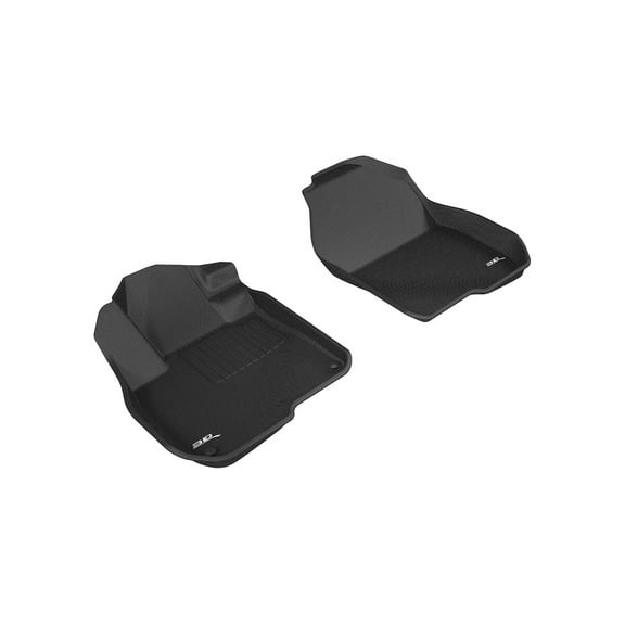 3D MAXpider Custom Fit Kagu Floor Mat (Black) Compatible with Honda CR-V 2017-2022 - R1