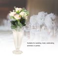 thumbnail image 6 of Fake Flowers Artificial Rose Bouquet Flower Arrangement DIY for Wedding Home Decor Champagne, 6 of 8