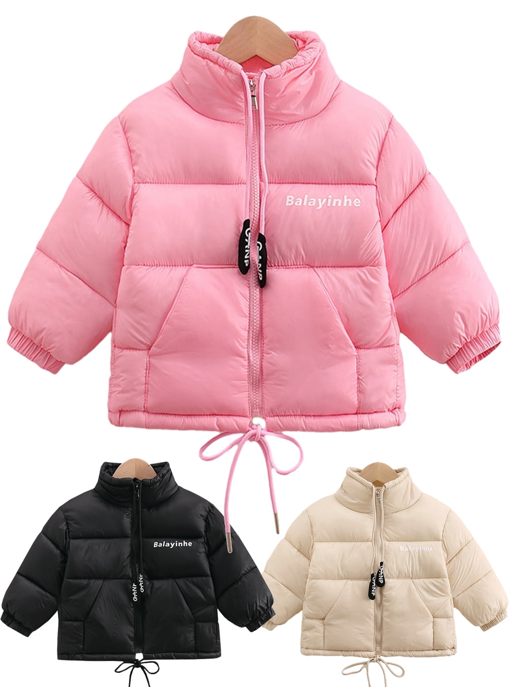 211T Girls Boys Winter Jackets Toddler Warm Down Coat for Toddler