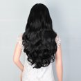 thumbnail image 3 of Peluca de estilo europeo y americano Peluca de mujer Peluca de mujer de punto medio Peluca de fibra química Cabello largo y rizado Peluca de ondas grandes Tocado, 3 of 3