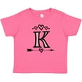 thumbnail image 3 of Inktastic Letter K Monogram Tribal Arrow Girls Baby T-Shirt, 3 of 5