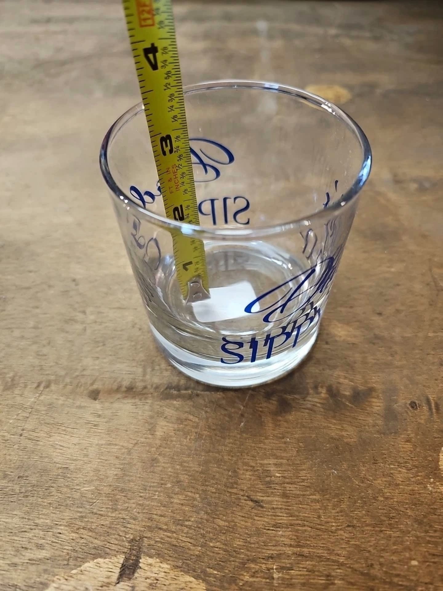 CIRCLE- New Daddy’S Sippy Cup Whiskey/Rocks Glass. Great Gift For Dad!