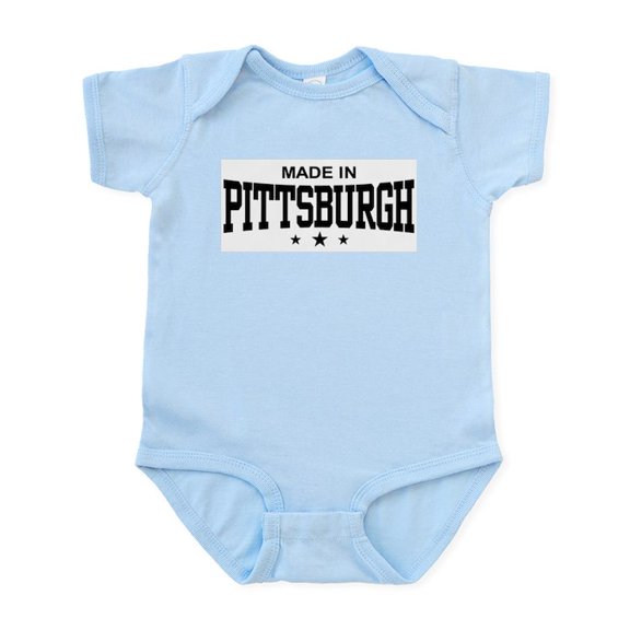 CafePress - Made In Pittsburgh Infant Bodysuit - Baby Light Bodysuit, Size Newborn - 24 Months