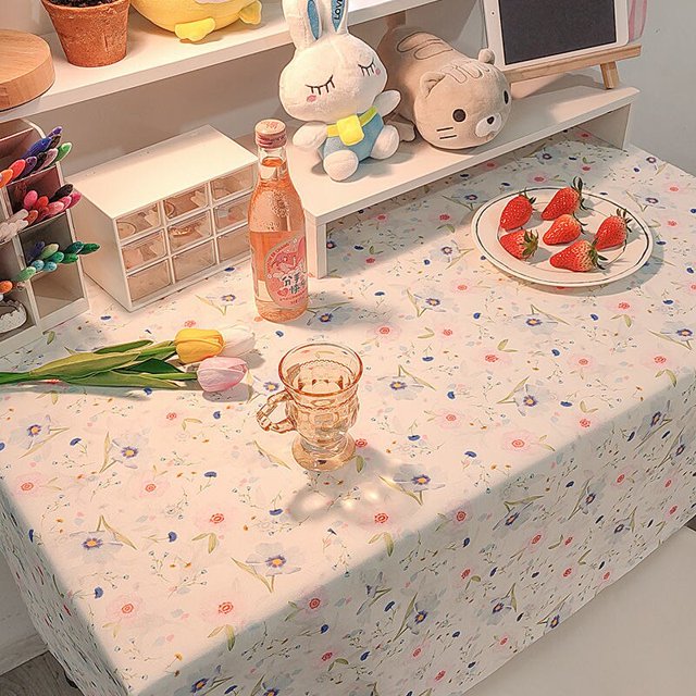 Mantel de tela Jacquard para mesa de escritorio, tapete de fondo, decoración del hogar, nórdico, moderno, sala de estar qym unisex