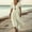 C_ White, variant on Stylish SMihono Linen Casual Dresses for Women Flowy V Neck Short Sleeve 2025 Maxi Dress Lightweight Summer Beach Vacation Clothes White L