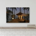 thumbnail image 2 of Northlight LED Lighted Tiki Hut Relaxation Scene Canvas Wall Art 23.5", 2 of 6