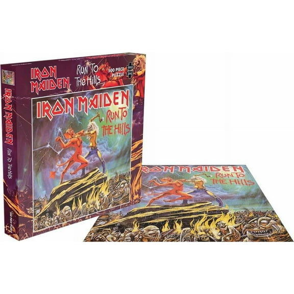 Iron Maiden Run To The Hills 500 Piece Jigsaw Puzzle