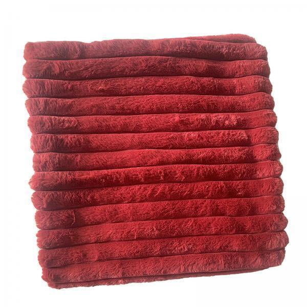 Funda de almohada,Funda de almohada decorativa de felpa cómoda,Funda de cojín para sofá,suave y a rayas,para cama,Funda de almohada para sofá,dormitorio,Funda de almohada para sala de