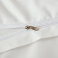 thumbnail image 5 of 2 Pieces Duvet Covers Set, Boho Tufted Comforter Sets with Zipper Closur, Soft Breathable Floral Bedding Set for All Seasons(White,Twin Duvet Cover 68"*90"), 5 of 8