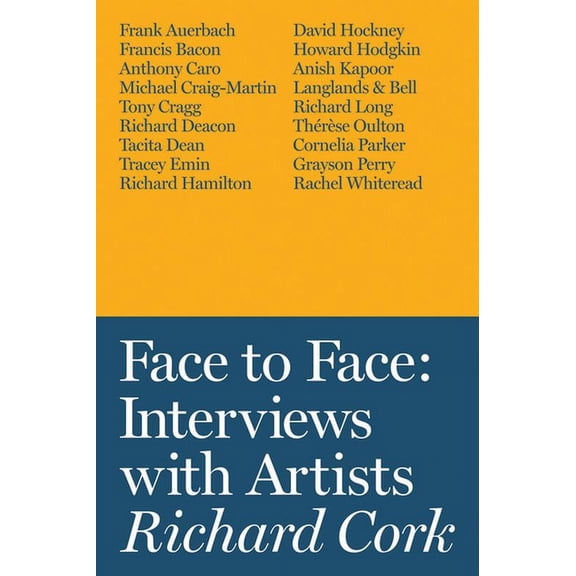 Face to Face : Interviews with Artists (Hardcover)