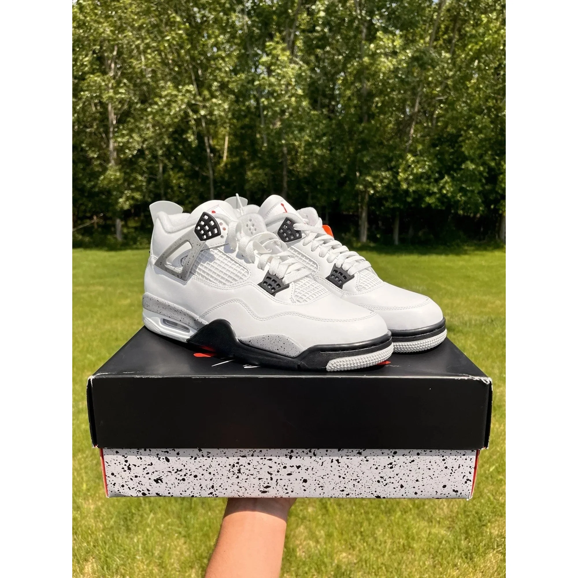 Nike Air Jordan 4 Retro White Cement (2025) FV5029-100 Men's & GS