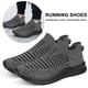 thumbnail image 5 of Hugtrwg Zapatos para Correr para Hombre Zapatos Deportivos Malla Transpirable para Primavera/verano (gris Oscuro 40), 5 of 7