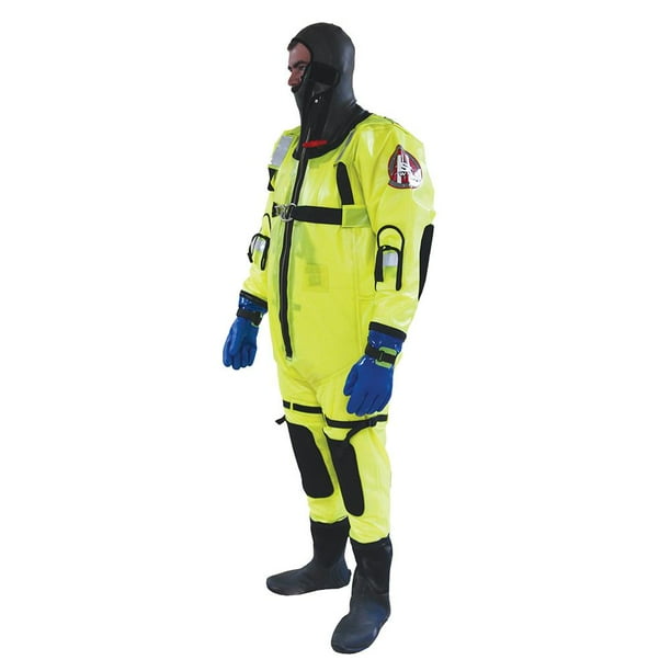 First Watch RS-1000 Ice Rescue Suit - Hi-Vis Yellow 