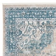 thumbnail image 2 of SAFAVIEH Victoria Lorraine Floral Bordered Area Rug, Blue/Grey, 4' x 6', 2 of 4