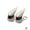K, variant on 1 Pair Shoes Toe Protection Metal Material Anti-kick Decorations Broken