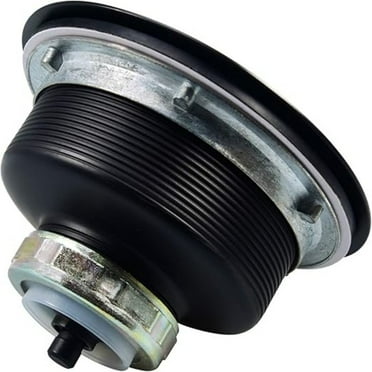 Black Kitchen Sink Drain Matte Black Sink Strainer 3-1/2 Inch Drain