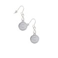 thumbnail image 3 of Delight Jewelry Stainless Steel Disc Class of 2022 Silver tone Infinity French Earrings, 3 of 4