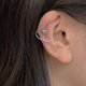 thumbnail image 3 of Vintage Rose Lip Anillo Pendientes Anillo C Sentimiento Diseño Pendientes Sweet Cool Girl, 3 of 7