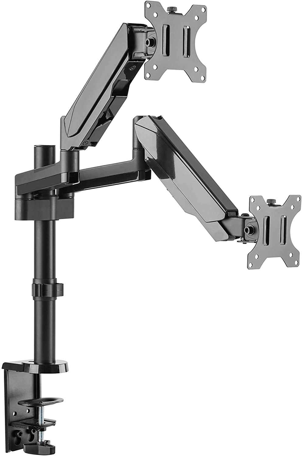 Halter Dual Monitor Stand, Height Adjustable Dual Arm Gas Spring
