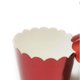 thumbnail image 3 of 5*4,5 (pequeño) 50 Uds taza para muffins de luz roja, bandeja para pasteles de horno de alta temperatura, taza para muffins taza de papel para hornear pasteles esquí esquí Gafas de esquí, 3 of 4