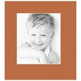 thumbnail image 2 of ArtToFrames 10x11" Red Orange Custom Mat for Picture Frame with Opening for 6x7" Photos. Mat Only, Frame Not Included (MAT-106), 2 of 5