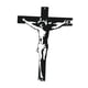 thumbnail image 3 of Estatua de crucifijo de pared, , decoración de Jesús, estatuilla tallada, cruz de pared para apartamento, sala de estar, oficina, regalo Negro, 3 of 8