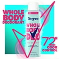 thumbnail image 4 of Degree Women Whole Body Deodorant Spray for Women Rose & Waterlily Scent Aluminum Free, 4 oz, 4 of 11