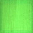 thumbnail image 1 of Ahgly Company Indoor Square Abstract Green Contemporary Area Rugs, 6' Square, 1 of 1