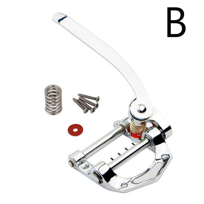 Jazz Electric Guitar Tremolo Unit Vibrato Bridge with 4pcs fastening screw F7U1