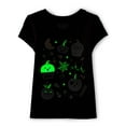 thumbnail image 3 of The Children's Place Baby Toddler Girls Short Sleeve Halloween Tee, 3-Pack, Sizes 12M-5T, 3 of 5