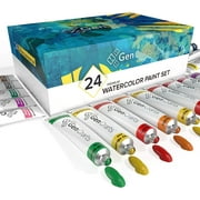Gencrafts Watercolor Paint Tubes Set of 24