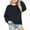 Black, variant on Ashirexll Girls Sweatshirt, Kids Sweatshirts, Boys and Girls Sweatershirt Long Sleeve Round Neck Pullover Solid Color Fleece Top